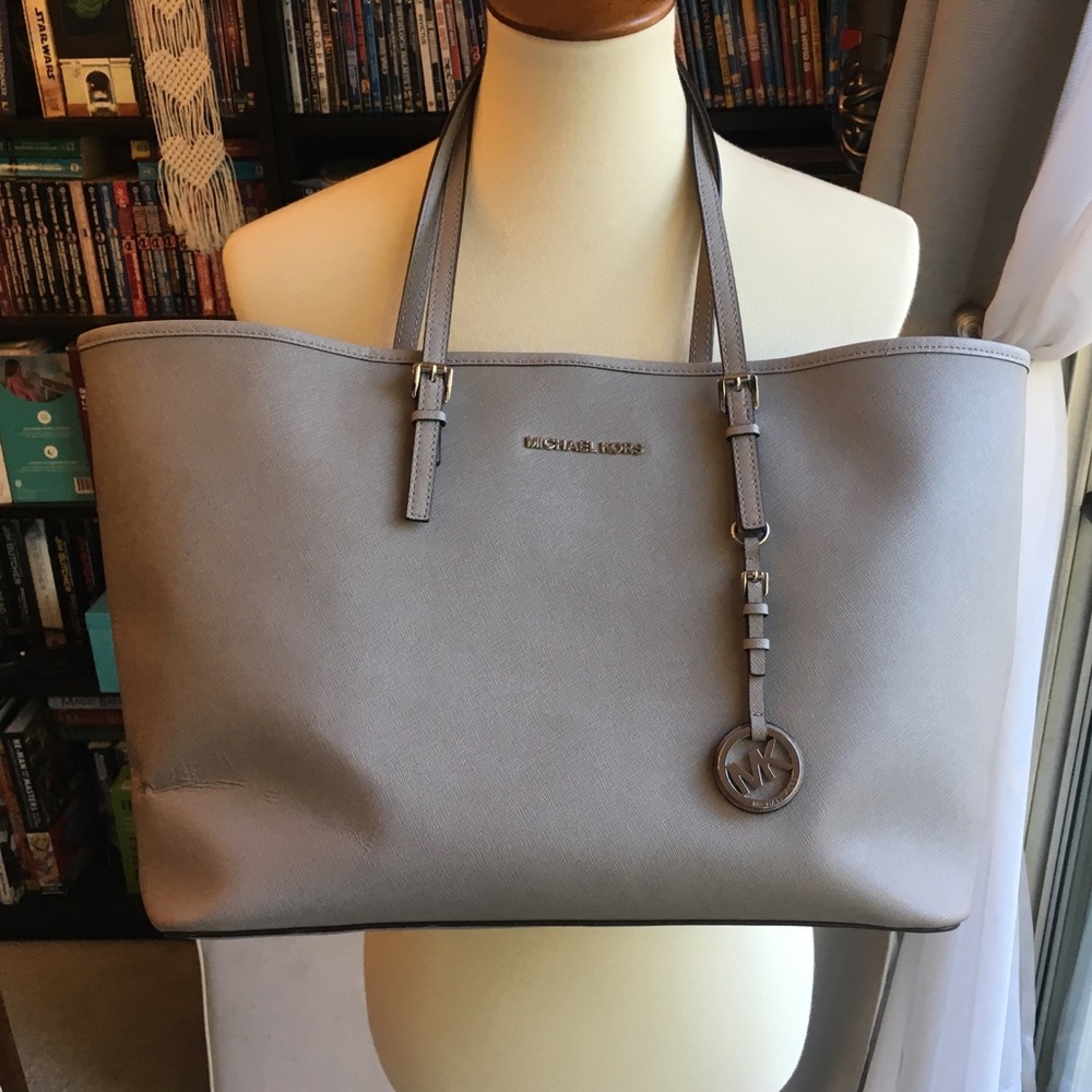 Michael Kors Jet Set Leather Tote